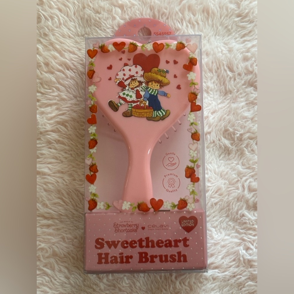 Strawberry Shortcake Pink Sweetheart Hair Brush